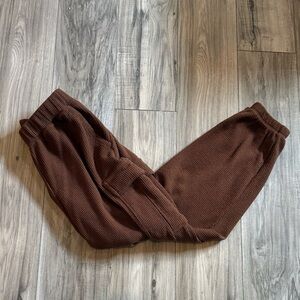 Aerie brown joggers